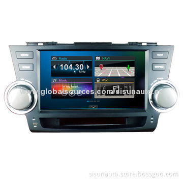 10.1" 2 DIN Android 4.2.2/OBD/OBDII/3G/Wi-Fi/Car GPS Navigation for Toyota HighlanderNew